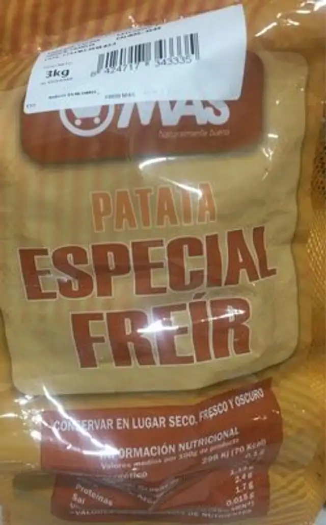 Patata especial freir