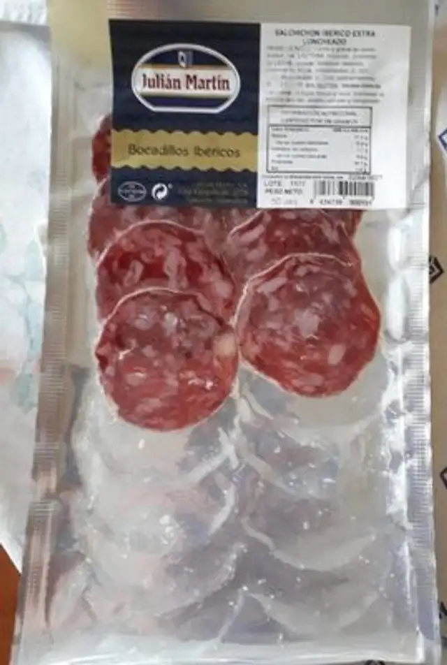 Salchichón iberico extra loncheado
