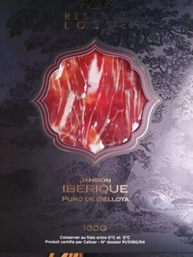Jambon ibérique puro de bellota