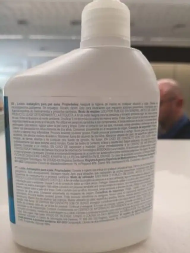 Unknown nutrition facts table