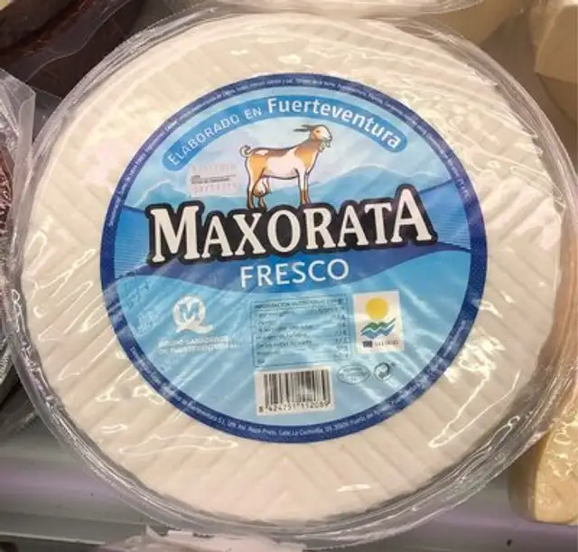 Queso fresco de cabra front packaging