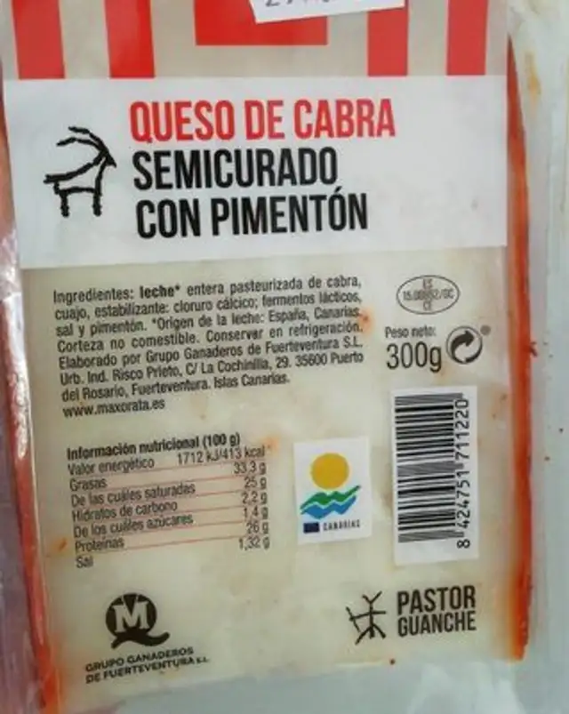 Queso cabra semicurado