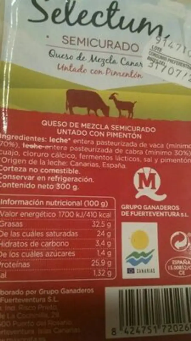 Selectum Queso Semicurado