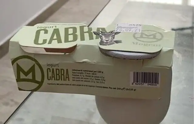 Iogur de cabra