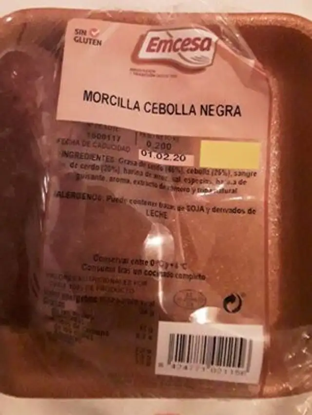 Morcilla Cebolla Negra