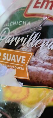 Salchicha parrillera front packaging