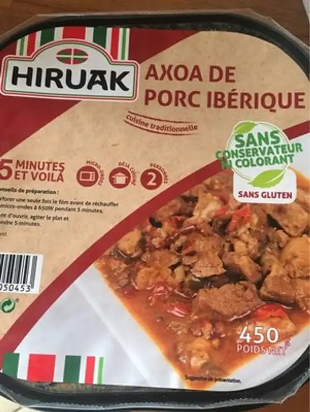 Axoa de porc iberique
