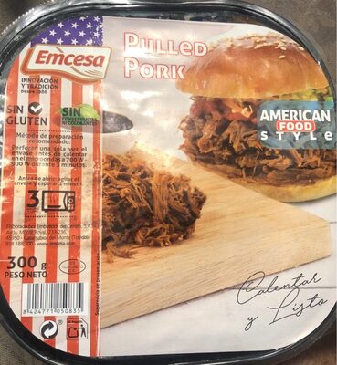 Pulled Pork front packaging