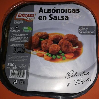 Albóndigas en salsa