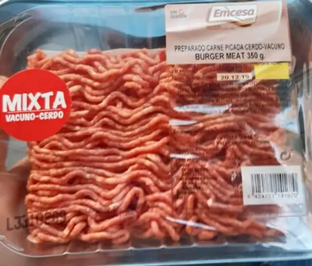 Preparado carne picada cerdo-vacuno 350g