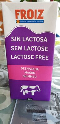 Lecha desnatada sin lactosa