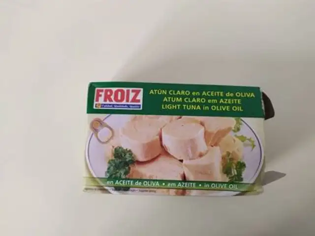 Atún ingredients label