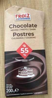 Chocolate postres  55%cacao