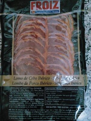 Lomo de cebo Ibérico