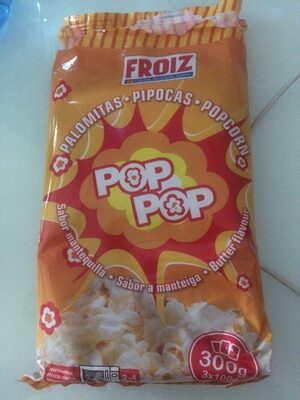 Palomitas de maíz con sal Pop pop