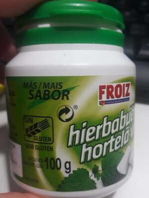 Chicles hierbabuena front packaging