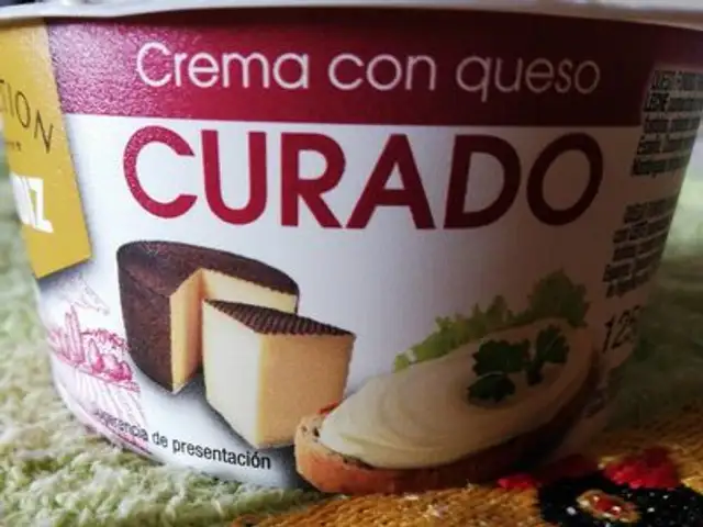 Queso curado crema