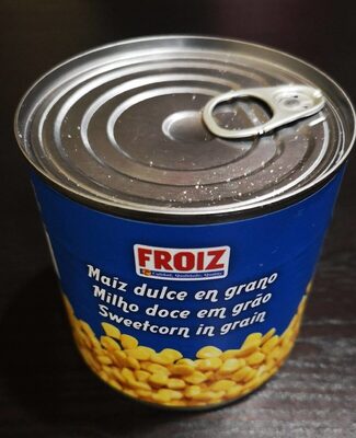 Maíz dulce en grano