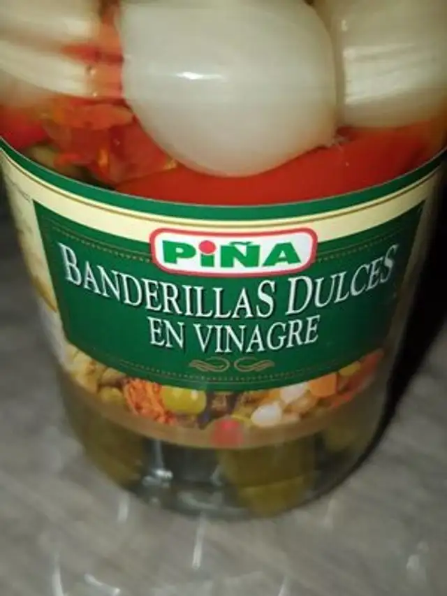 Banderillas dulces en vinagre