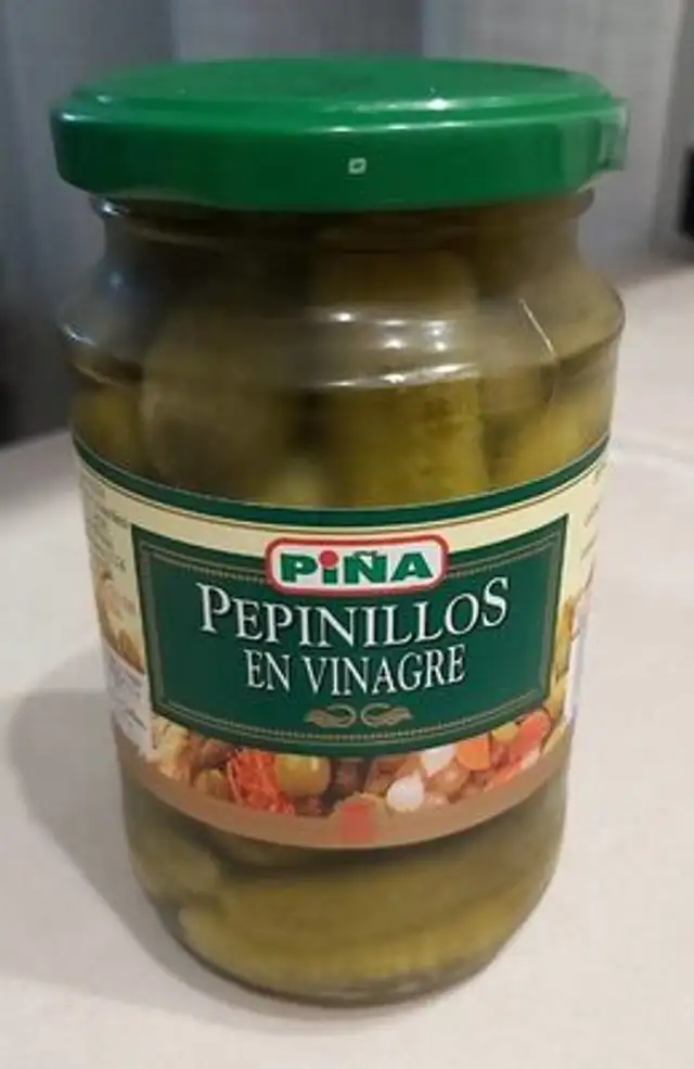 Pepinillos en vinagre