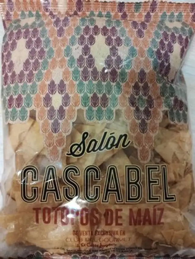 Totopos de maíz Cascabel
