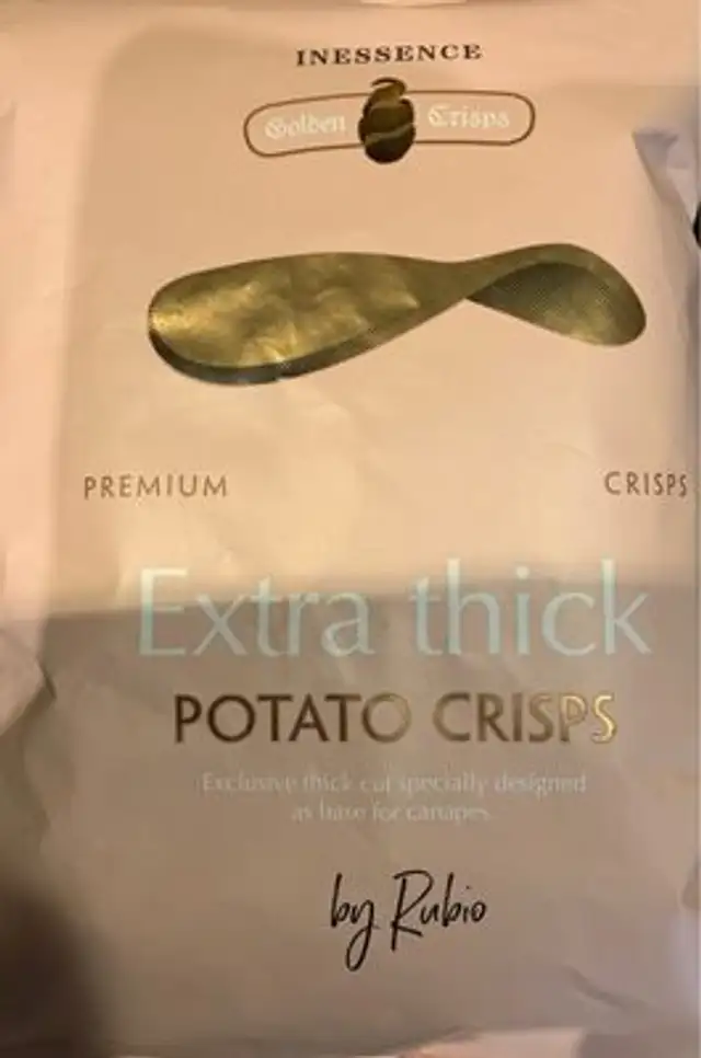 Extra Thick Potato crisps