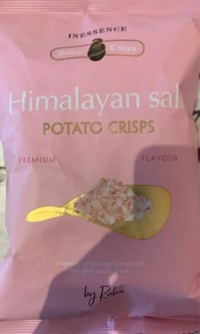 Himalayan salt potato crisps