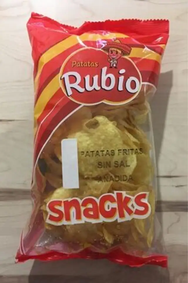 Patatas fritas SIN SAL AÑADIDA