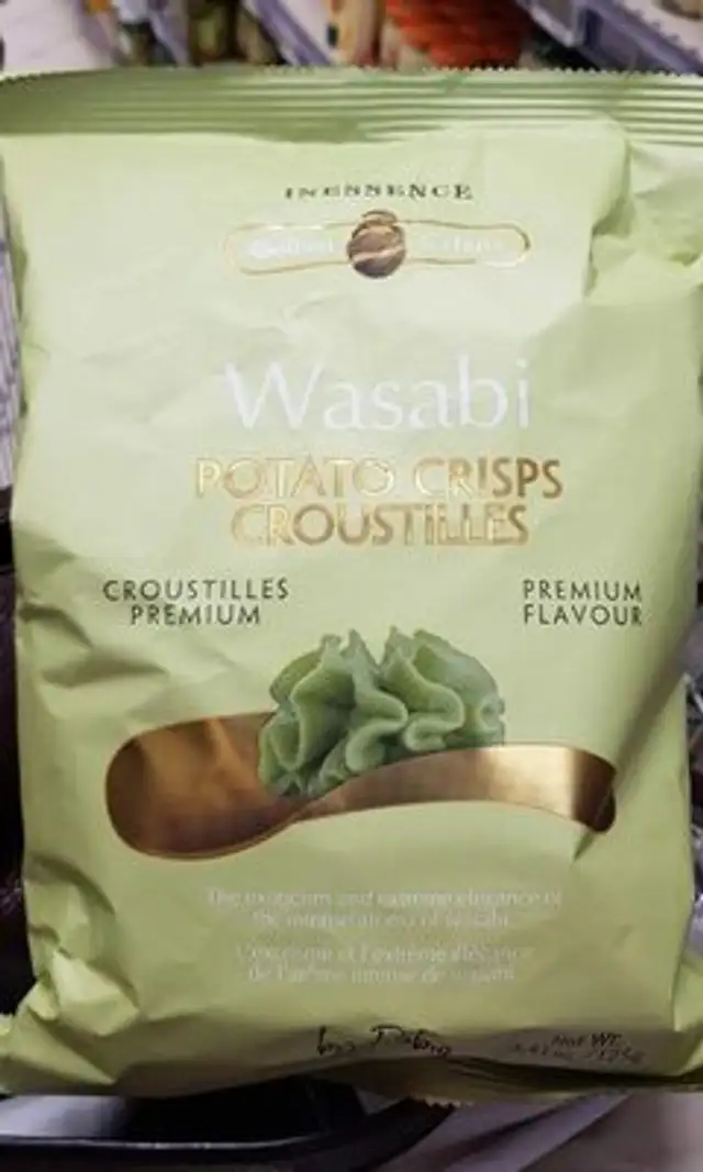 Wasabi Potato Crisps Croustilles