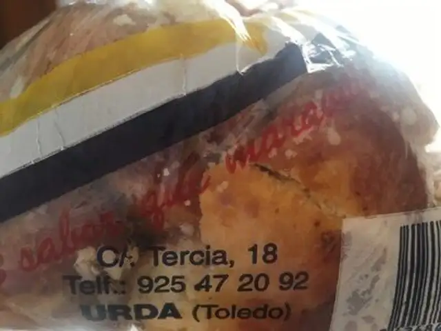 Magdalena con leche
