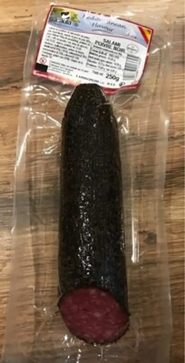 Salami poivre noir