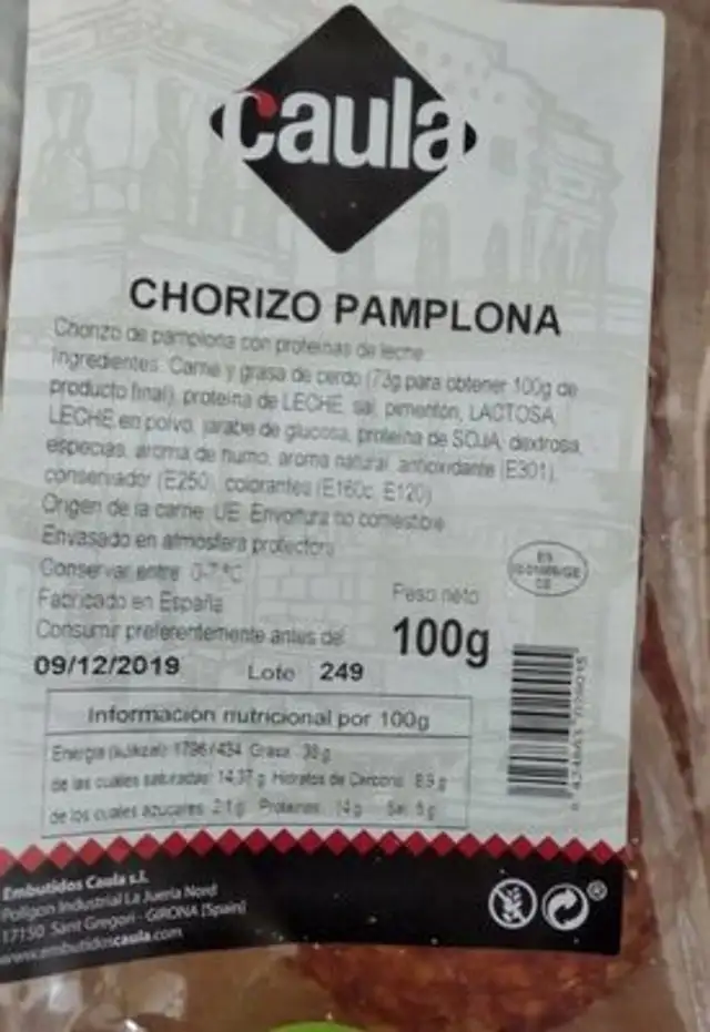 Chorizo Pamplona