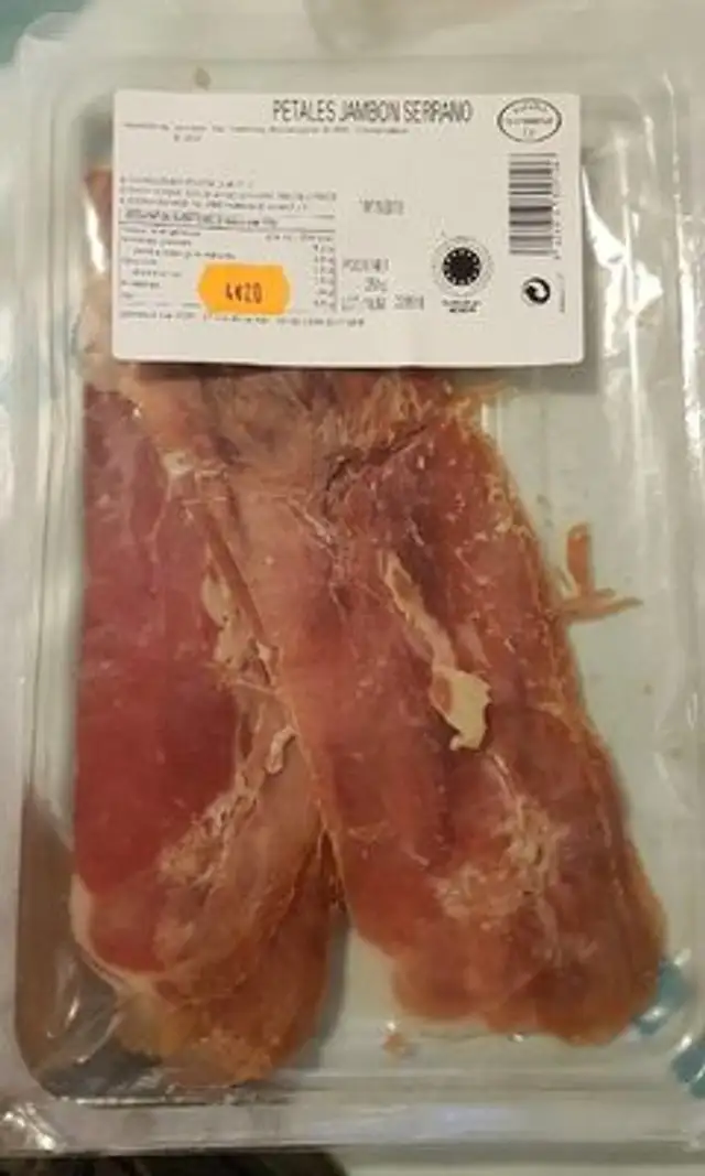Pétales Jambon Serrano