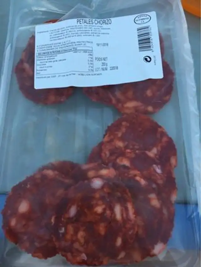 Pétales chorizo