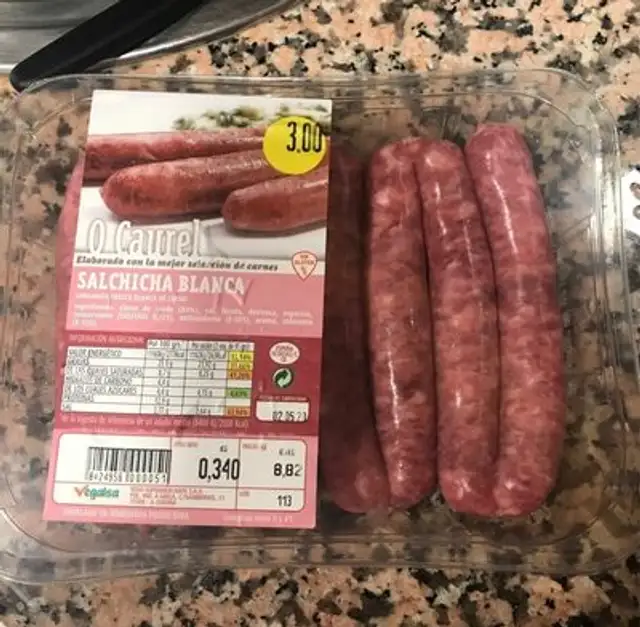 Salchicha blanca