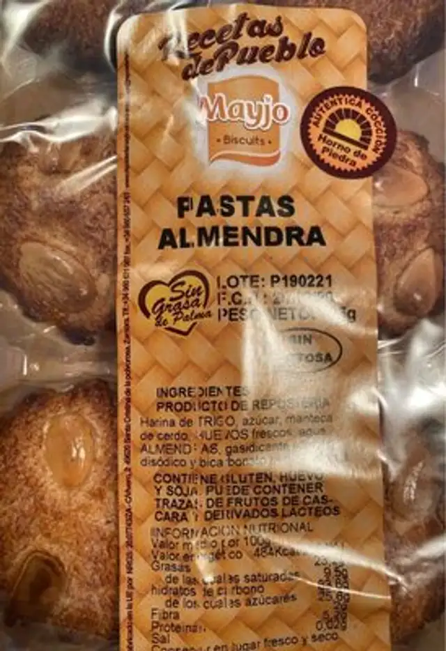Pastas Almendra