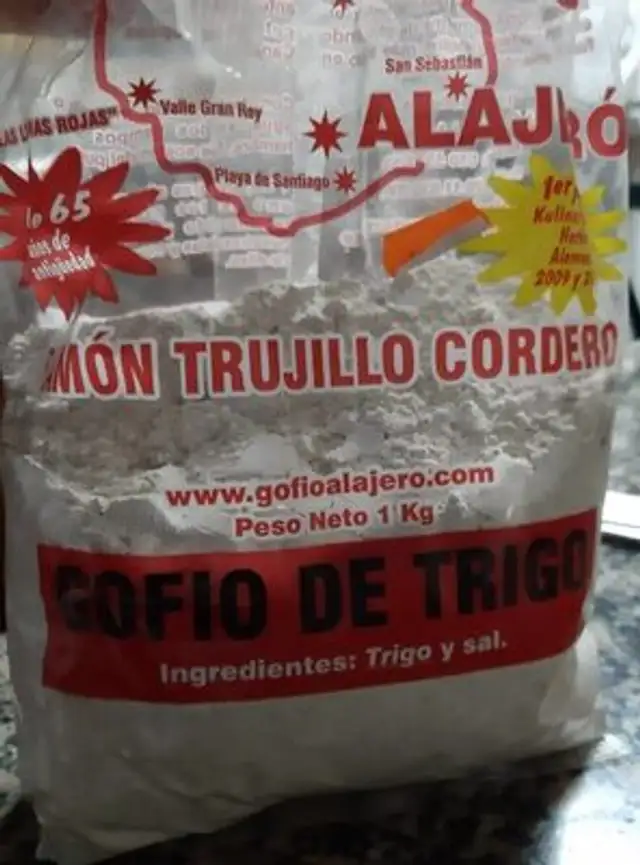 Gofio de Trigo front packaging