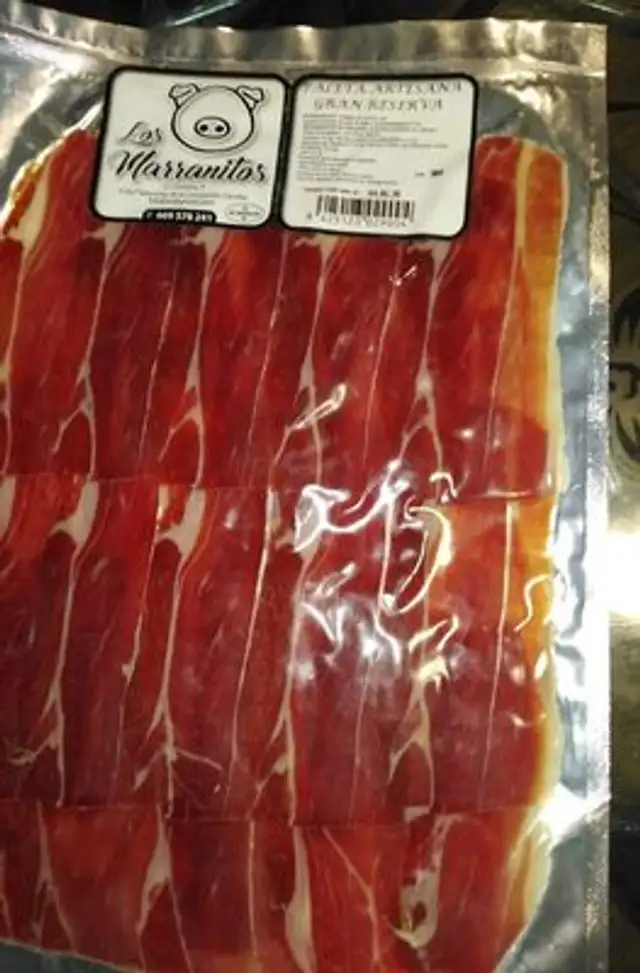 Paleta Artesana Gran Reserva nutrition facts table