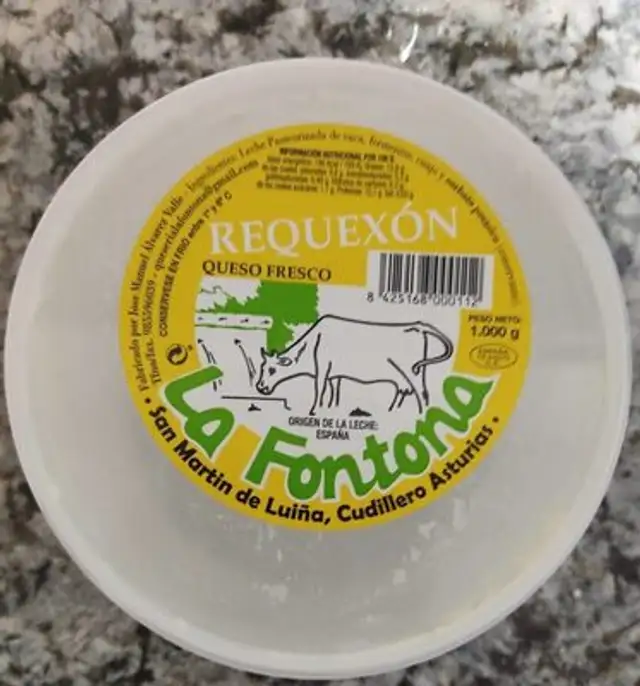 Queso Fresco Requesón La Fontana