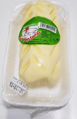 Mantequilla front packaging