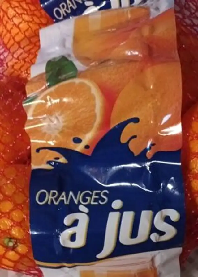 Oranges à jus