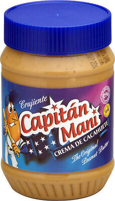 Crema de cacahuete crujiente