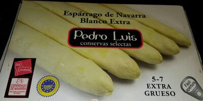 Espárrago de Navarra blanco front packaging