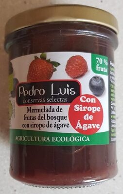 Mermelada de frutas del bosque con sirope de ágave