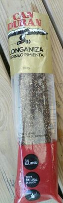 Longaniza pirineo pimienta