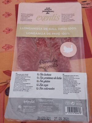 Llonganisa de gall dindi