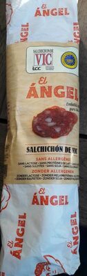 Salchichon de Vic El Angel front packaging
