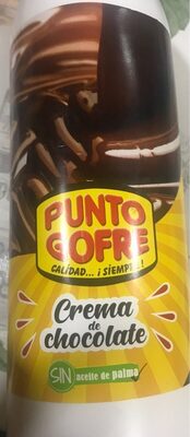 Crema de chocolate PUNTO GOFRE front packaging