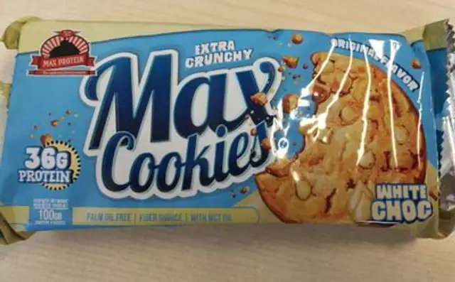Max cookies white choc