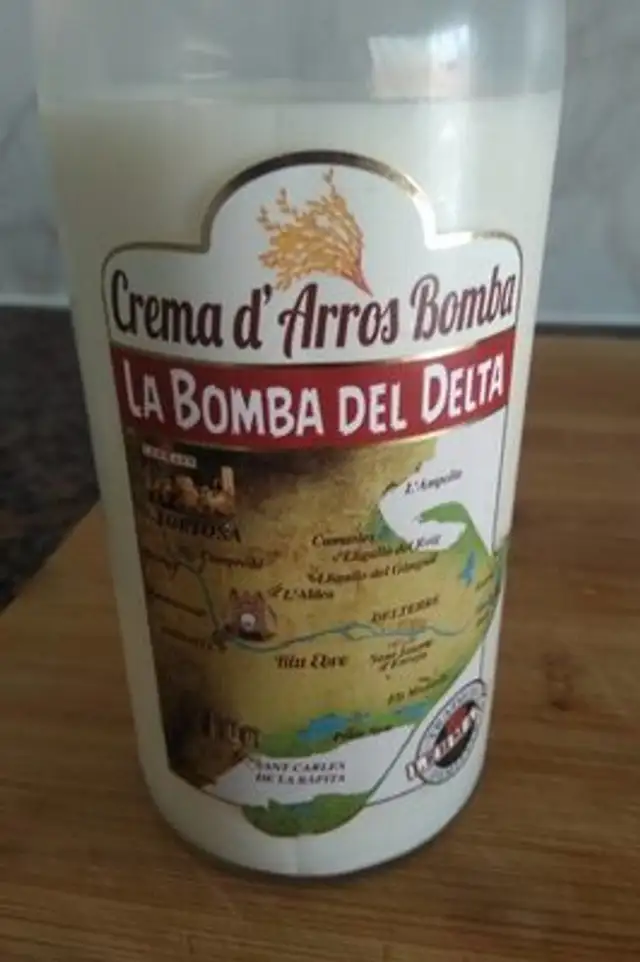 Crema d'arros bomba "bomba del delta"
